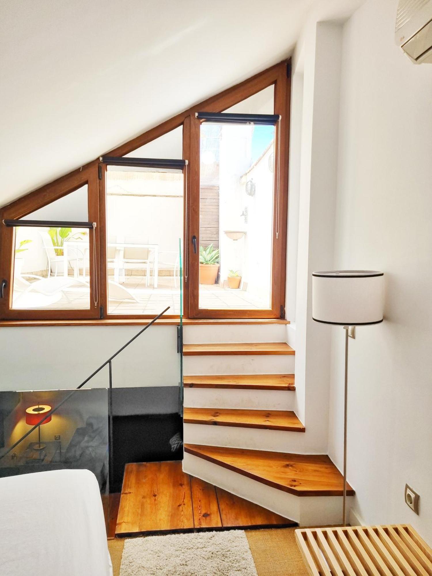 Loft & Private Rooftop With Bbq Sevilla Bagian luar foto